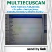 MuliECUscan tool pakket 2023 MultiECUscan Alfa Suzuki Fiat Jeep Chrysler Dodge Ducati Lancia Vci Tool pakket 2023