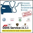 VAS 6154 v1.9 + ODIS 2025 + DoIP KAN FD VAS 6154 OBD2 + ODIS 2025 | extra DoIP + KAN FD VW AUDI SEAT SKODA